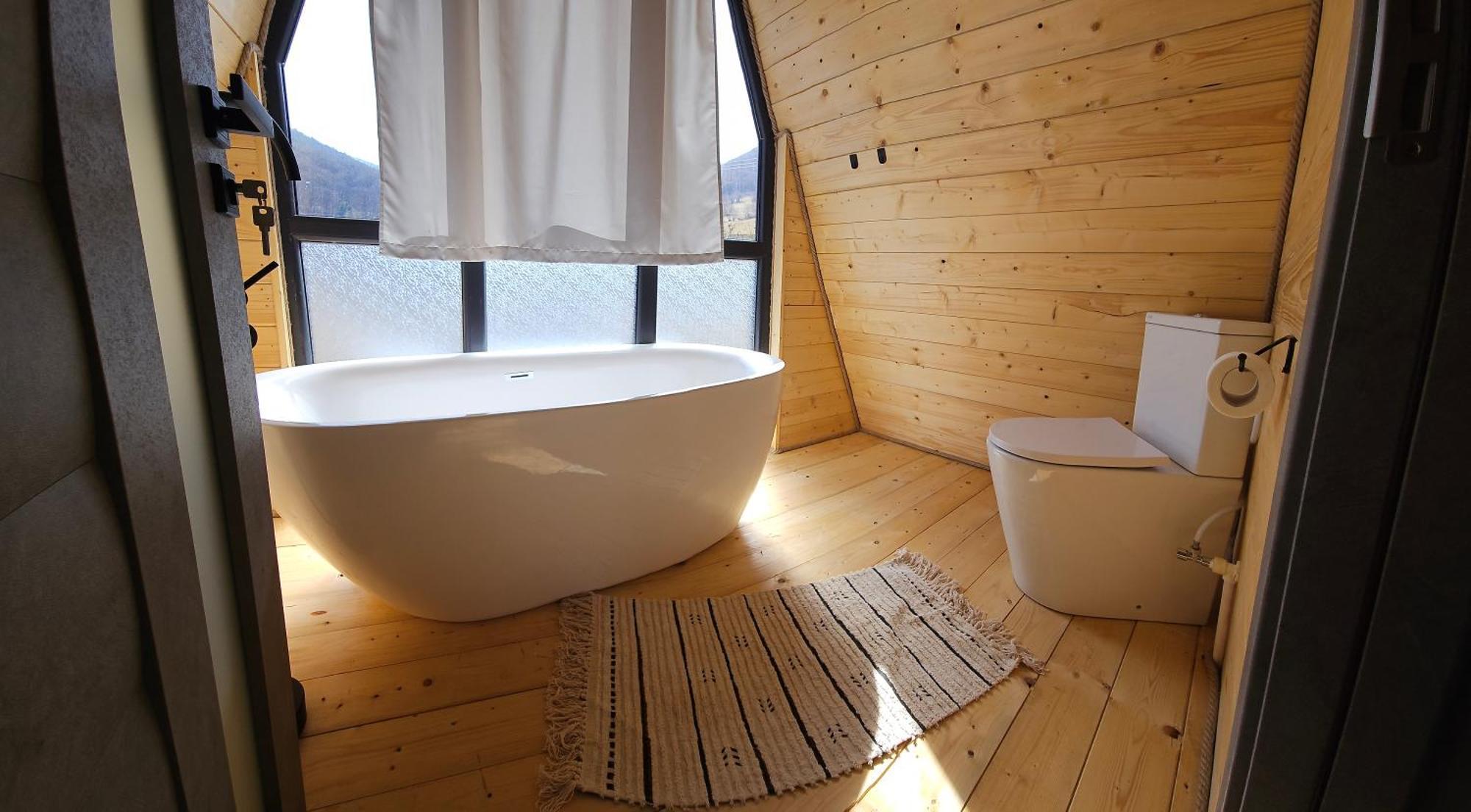 E&T-Cabin A Frame Sibiu Quarto foto